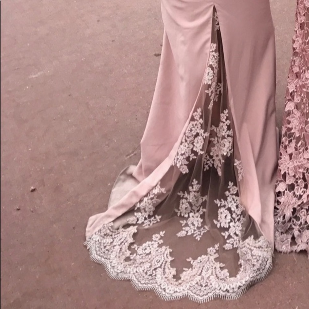 Blush Portia and Scarlett dress.
